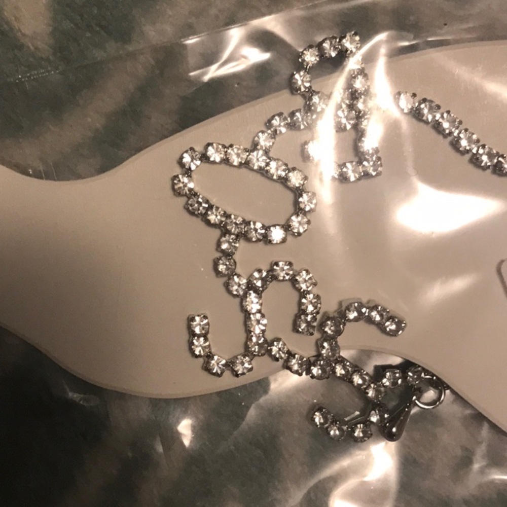 Boss Rhinestone Anklet - Picture 4 of 4